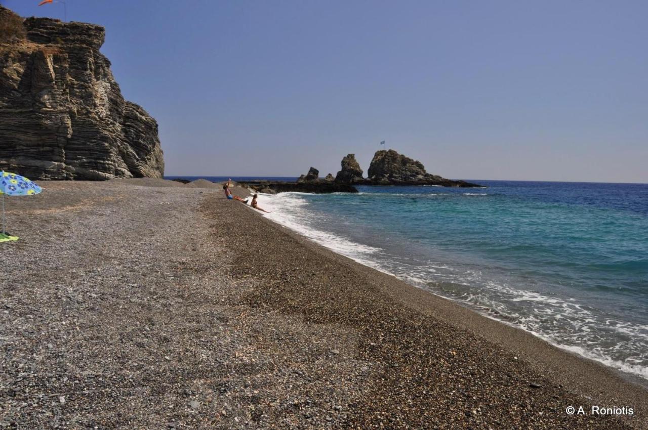 Eirini Apts On The Beach Psari Forada エクステリア 写真